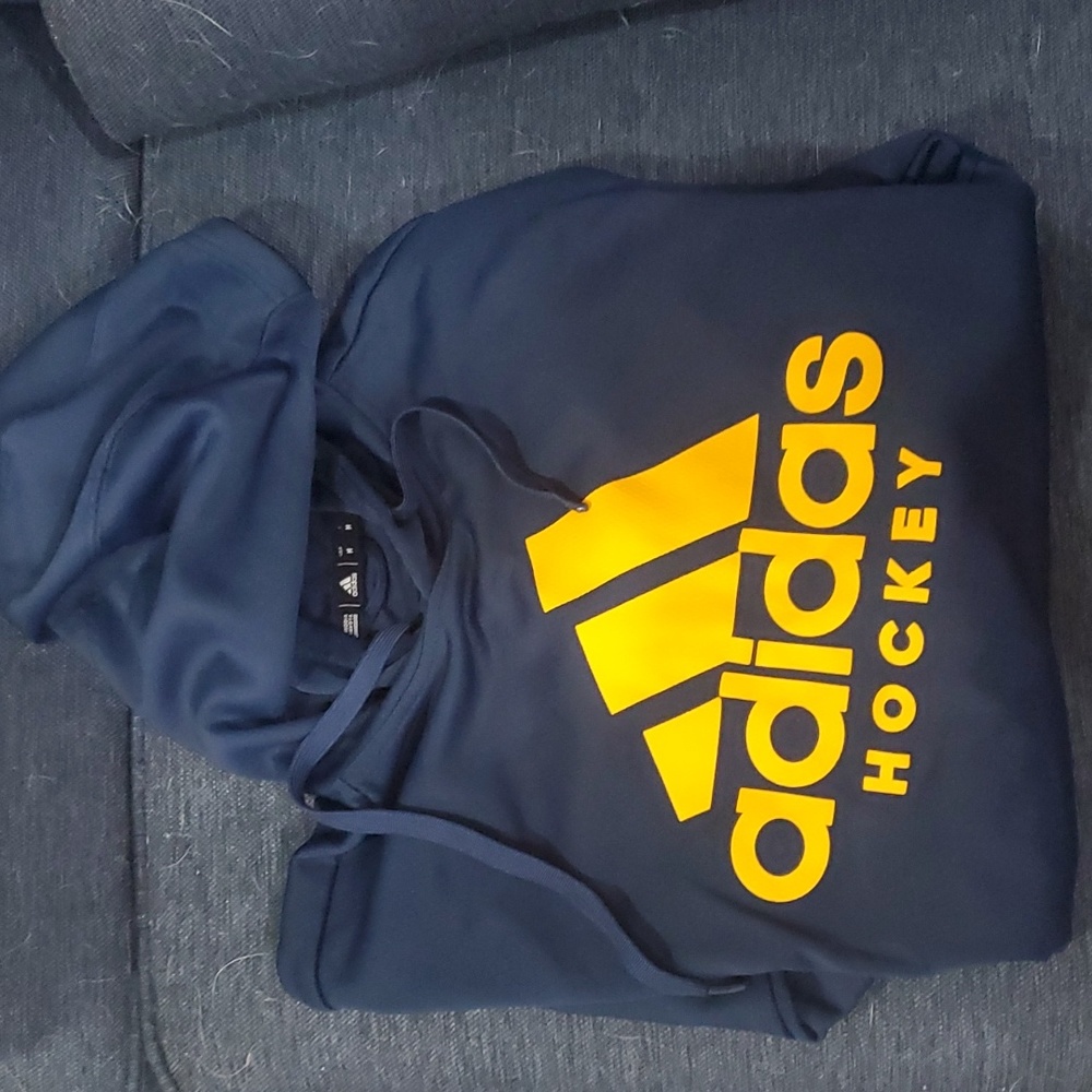 Adidas hockey hoodie sz medium